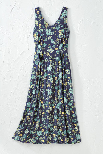 Petal Parade Knit Maxi Dress