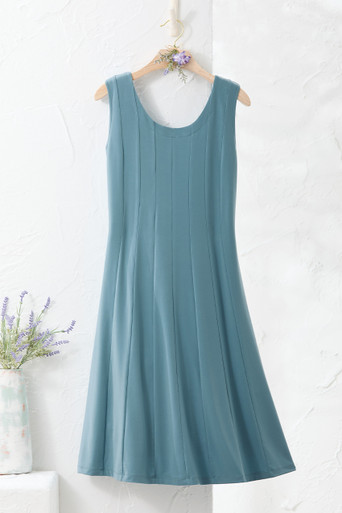 Seamed Knit Dress
